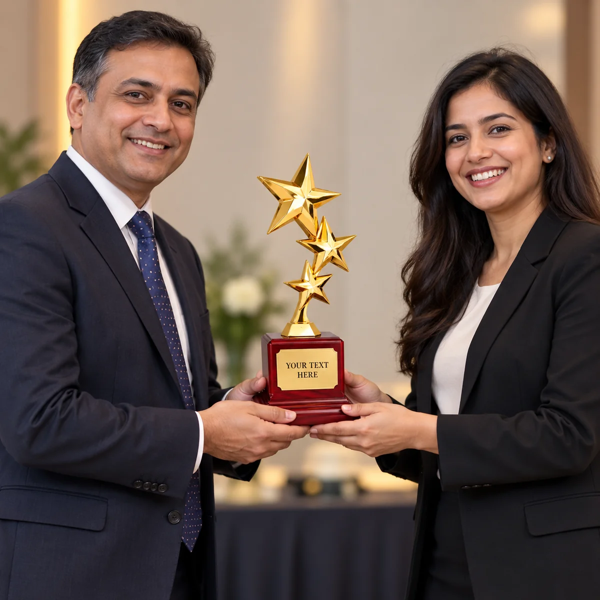 Three Star Cascade Trophy - view 3